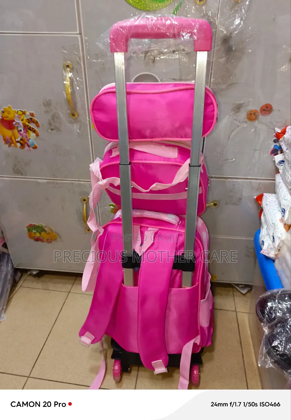 Girls Character Troully Back Pack School Bag for 6 to 13 Yrs