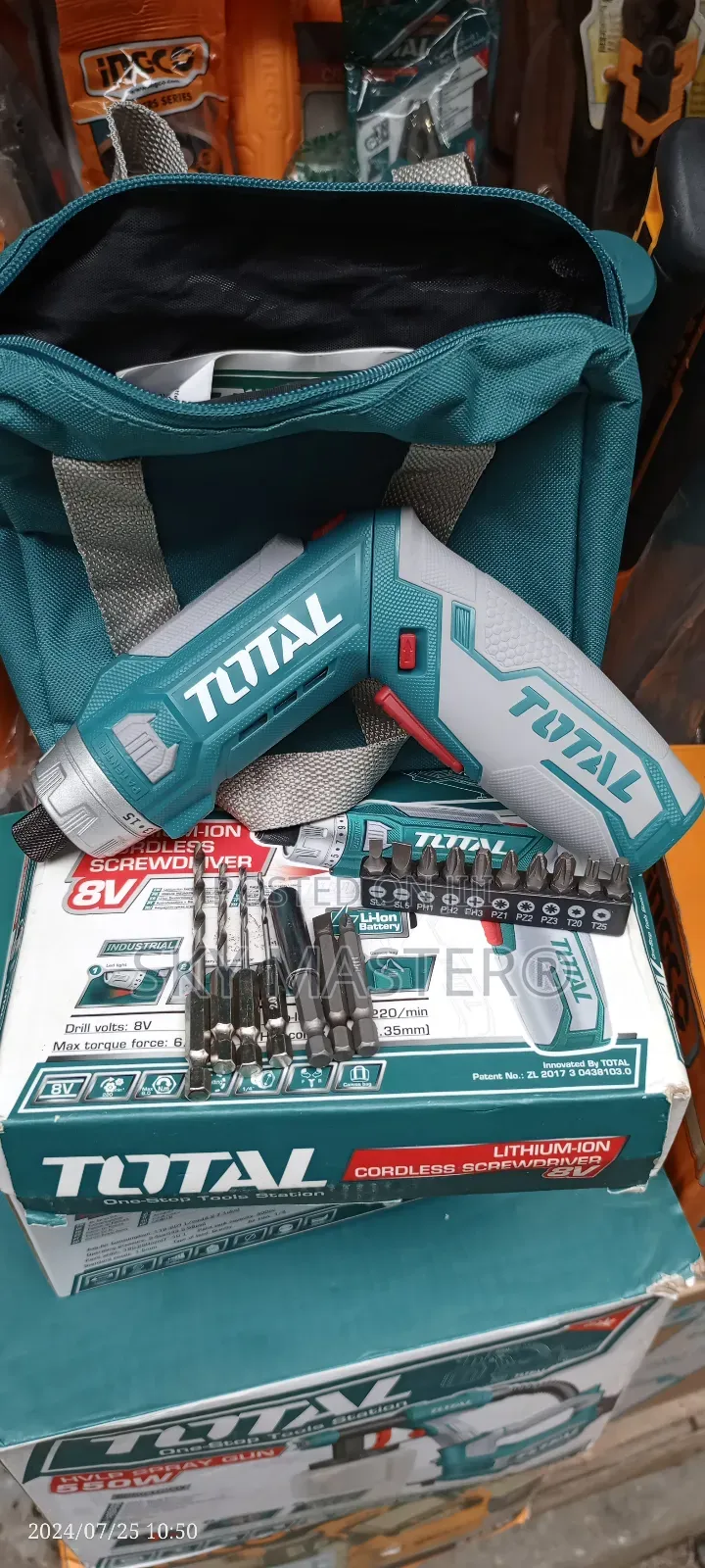 8v Cordless Screwdriver