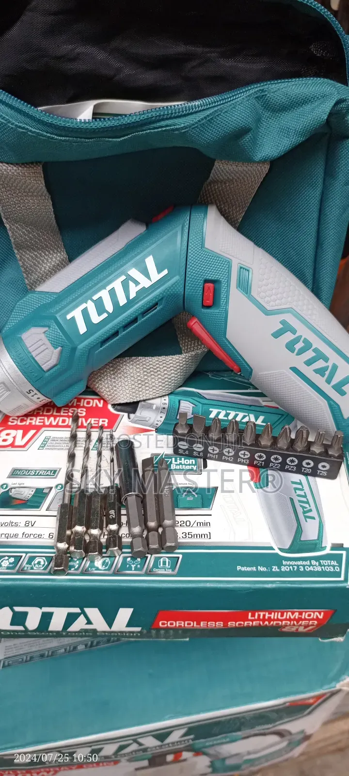 8v Cordless Screwdriver