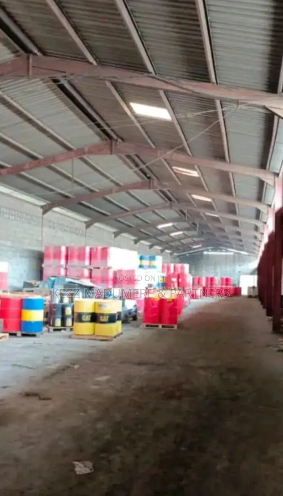 For Sale: A Spacious Warehouse on 10 Plots in Trans Amadi