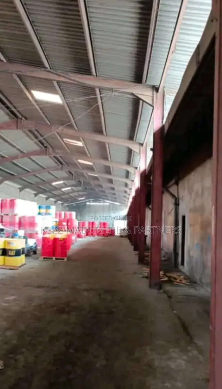For Sale: A Spacious Warehouse on 10 Plots in Trans Amadi