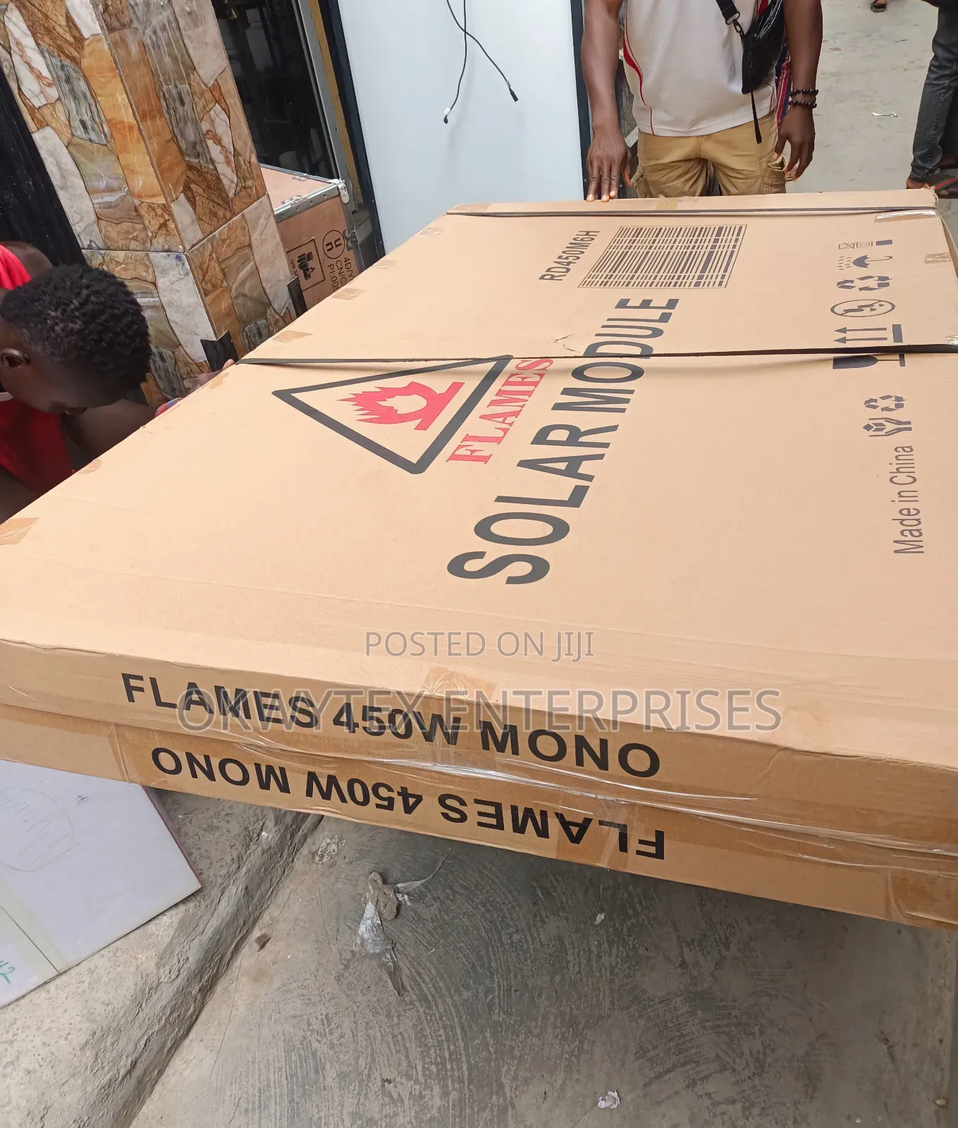 450watts Flames Halfcut Mono Solar Panel