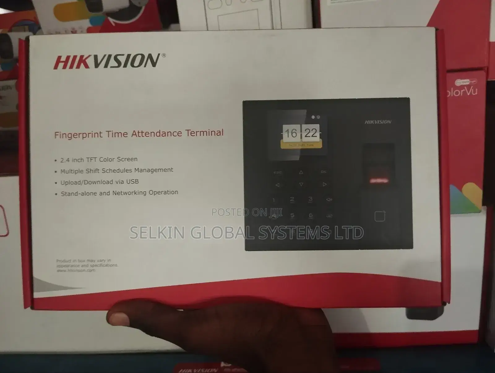 Hikvision Fingerprint Time Attendance Terminal Device