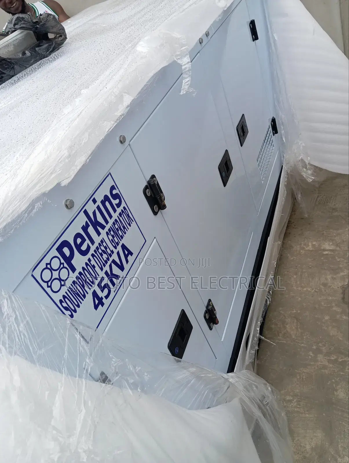 45kva Perkins Soundproof 100%Copper Brand New