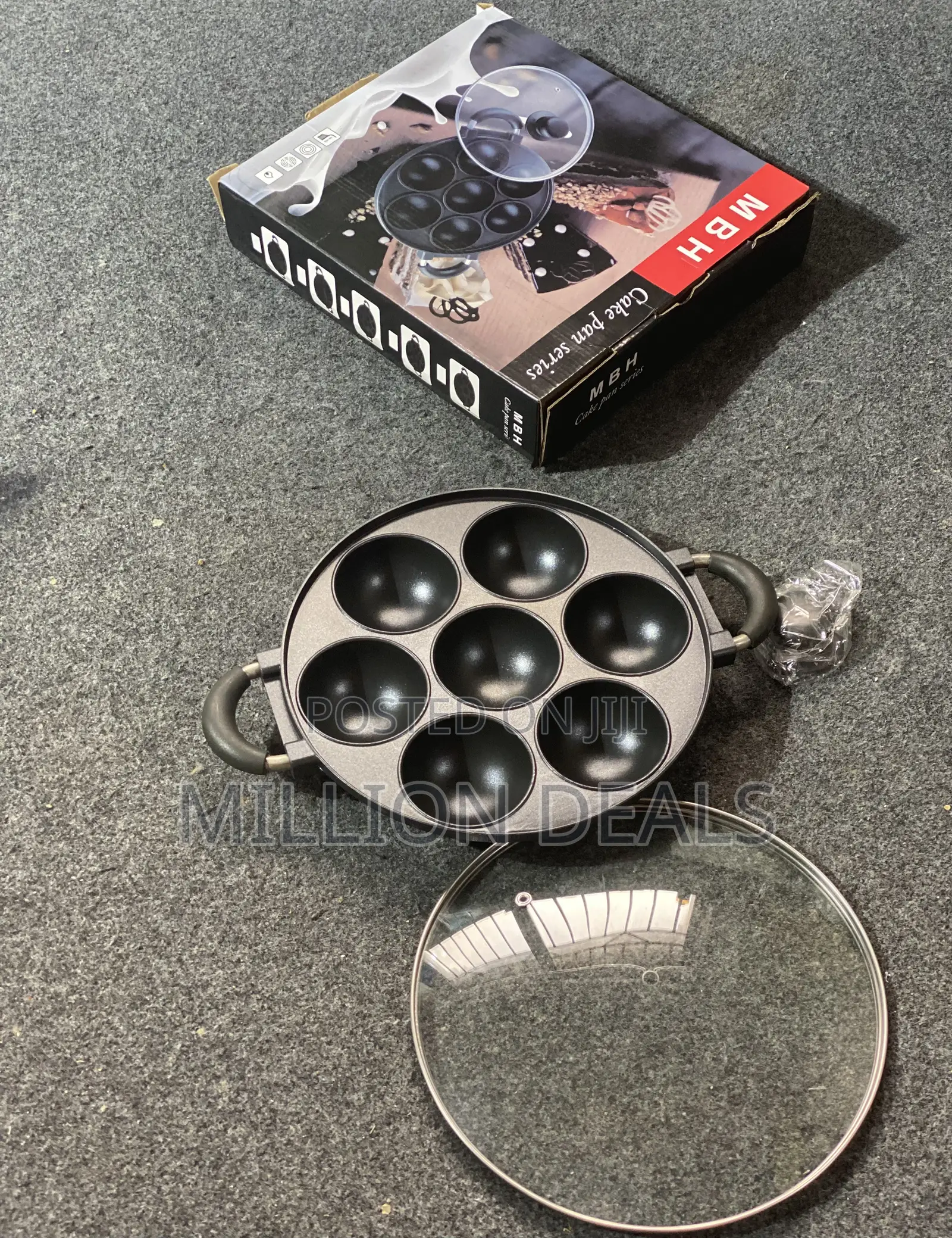 Unique Non Stick Masa Pan With Cover