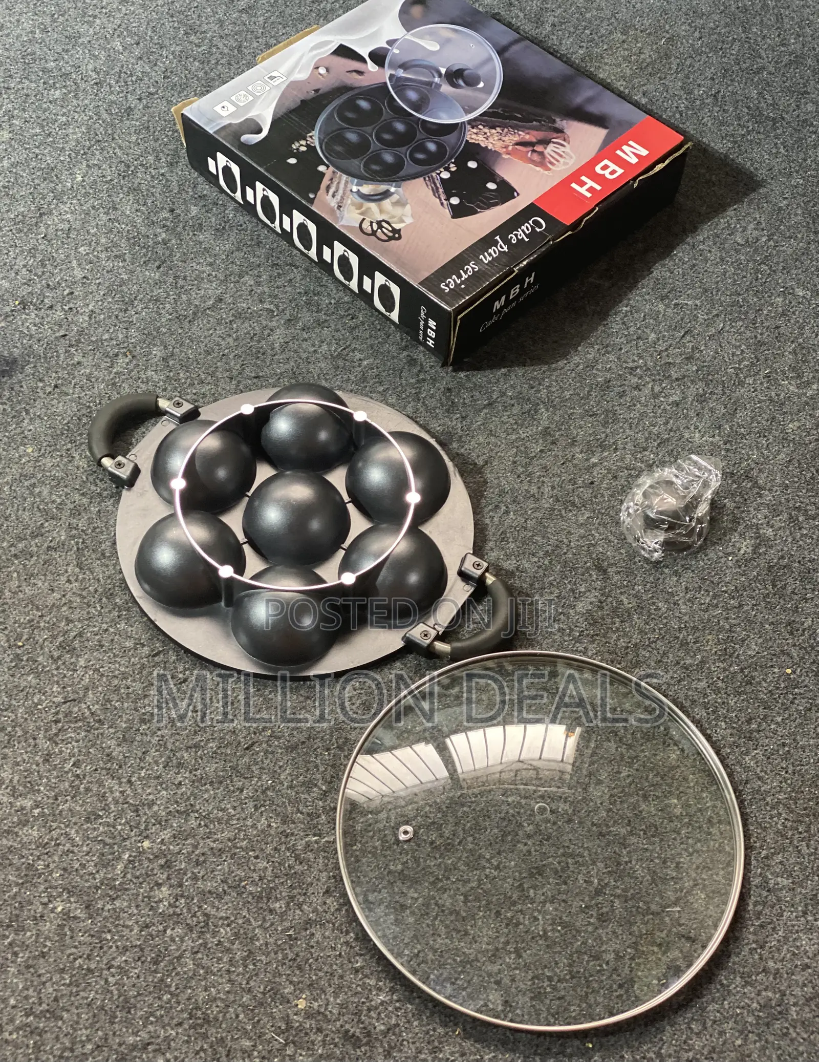 Unique Non Stick Masa Pan With Cover
