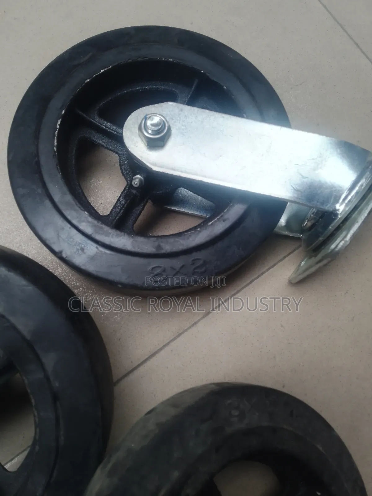 Swivel Caster Wheel Brakes 8" Inches Heavy Duty 3500 Kg