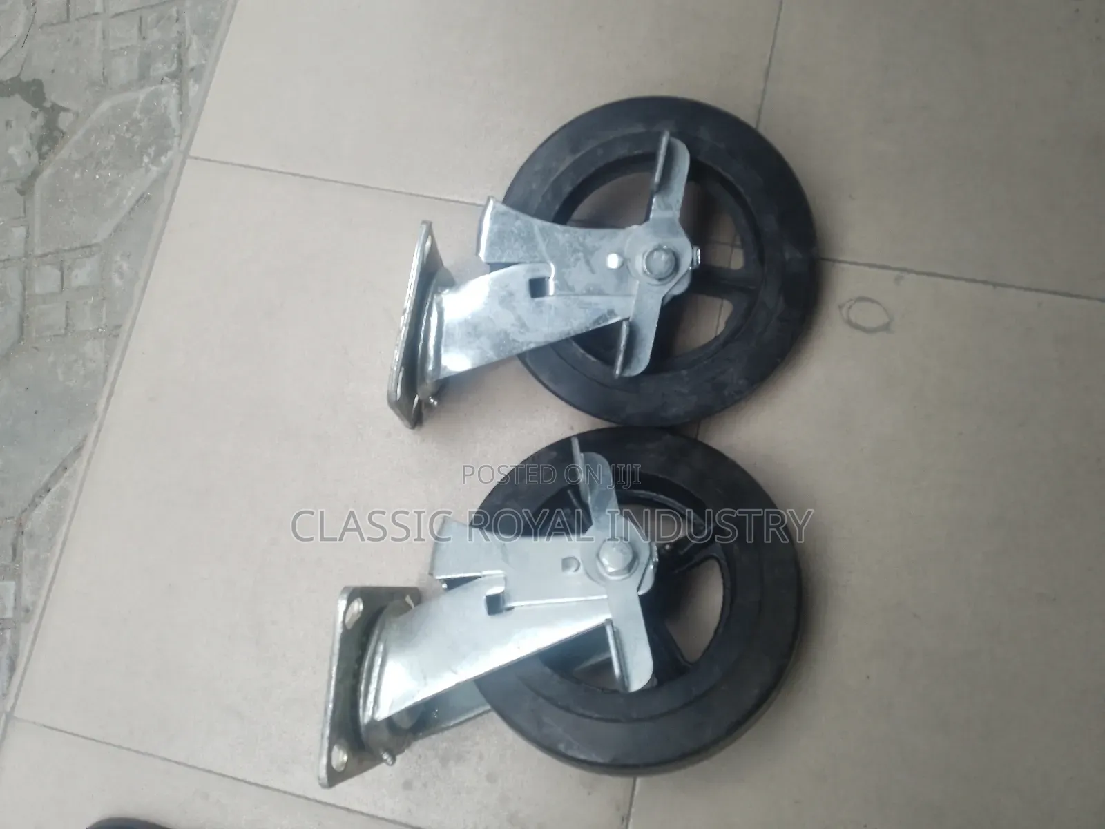 Swivel Caster Wheel Brakes 8" Inches Heavy Duty 3500 Kg