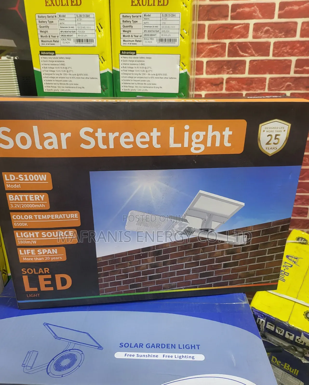 Blue Carbon Solar Street Light