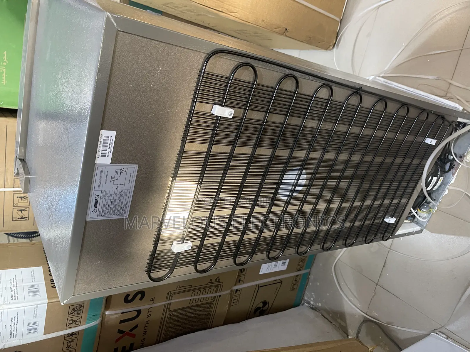 Brand New Snoswea Doble Door Refrigerator Coper Engine