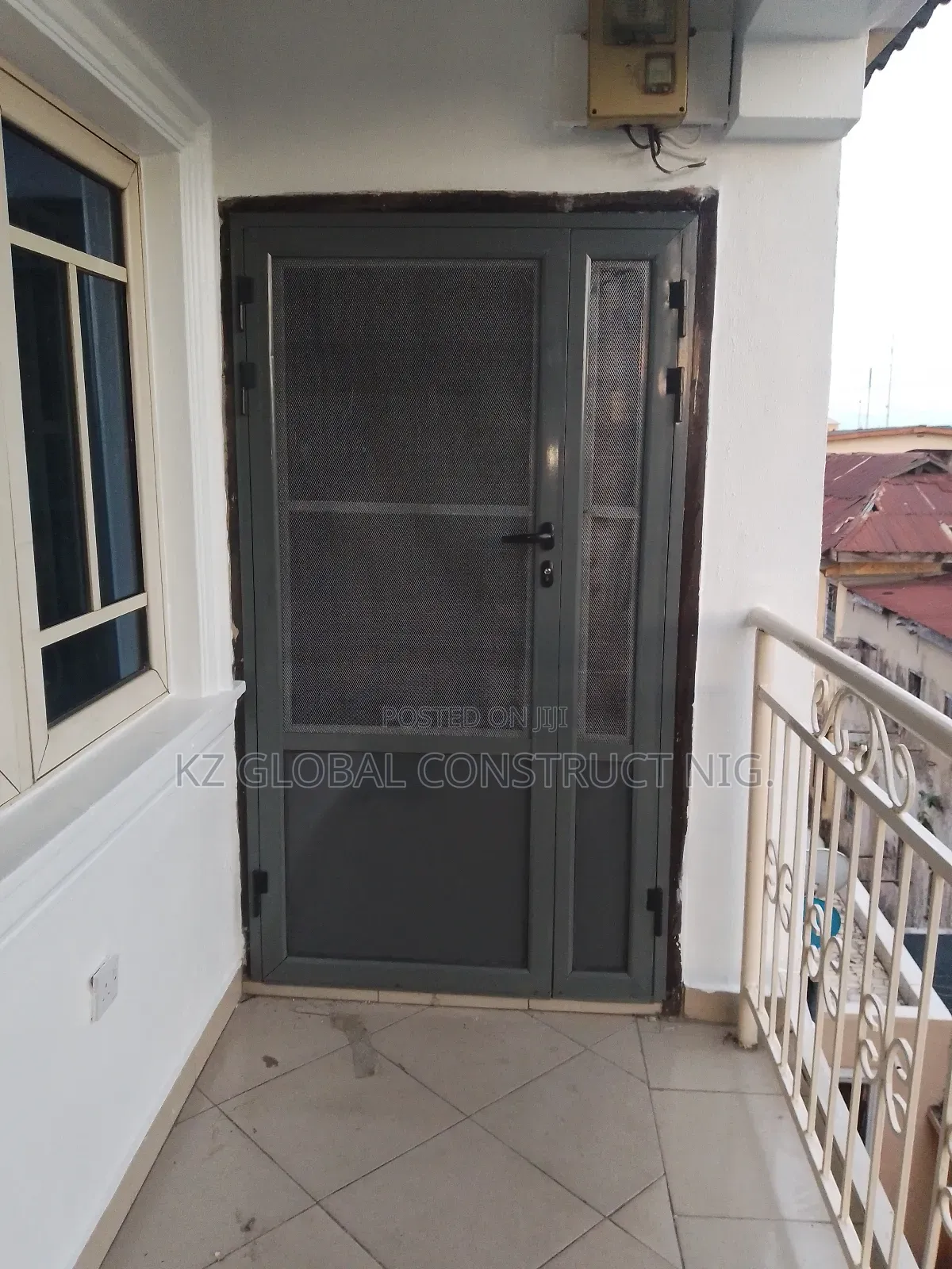 Aluminum Hinge Door Net (Double Panels)