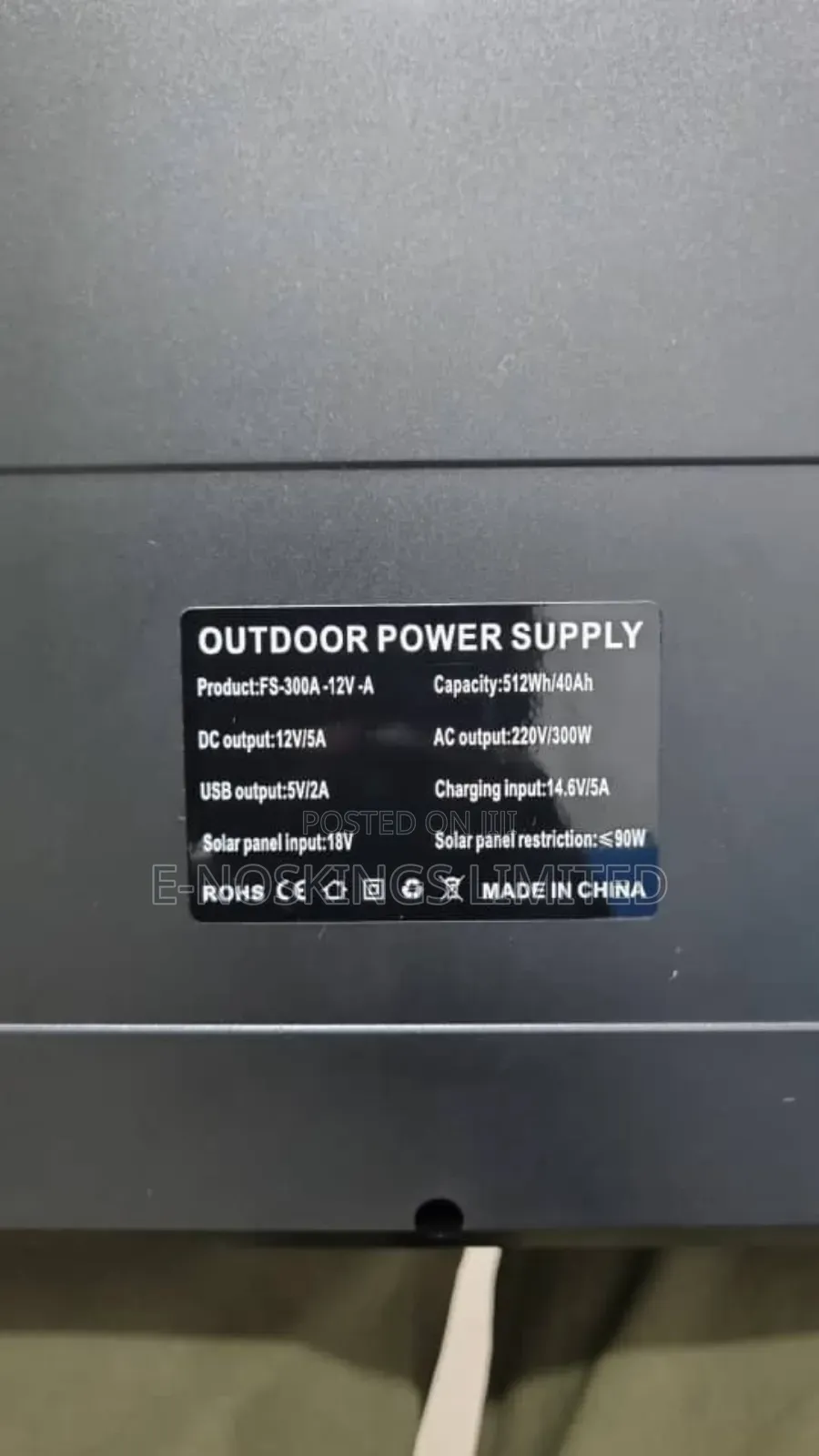 300watts Solar Generator With 40ah Lithium Battery Inside