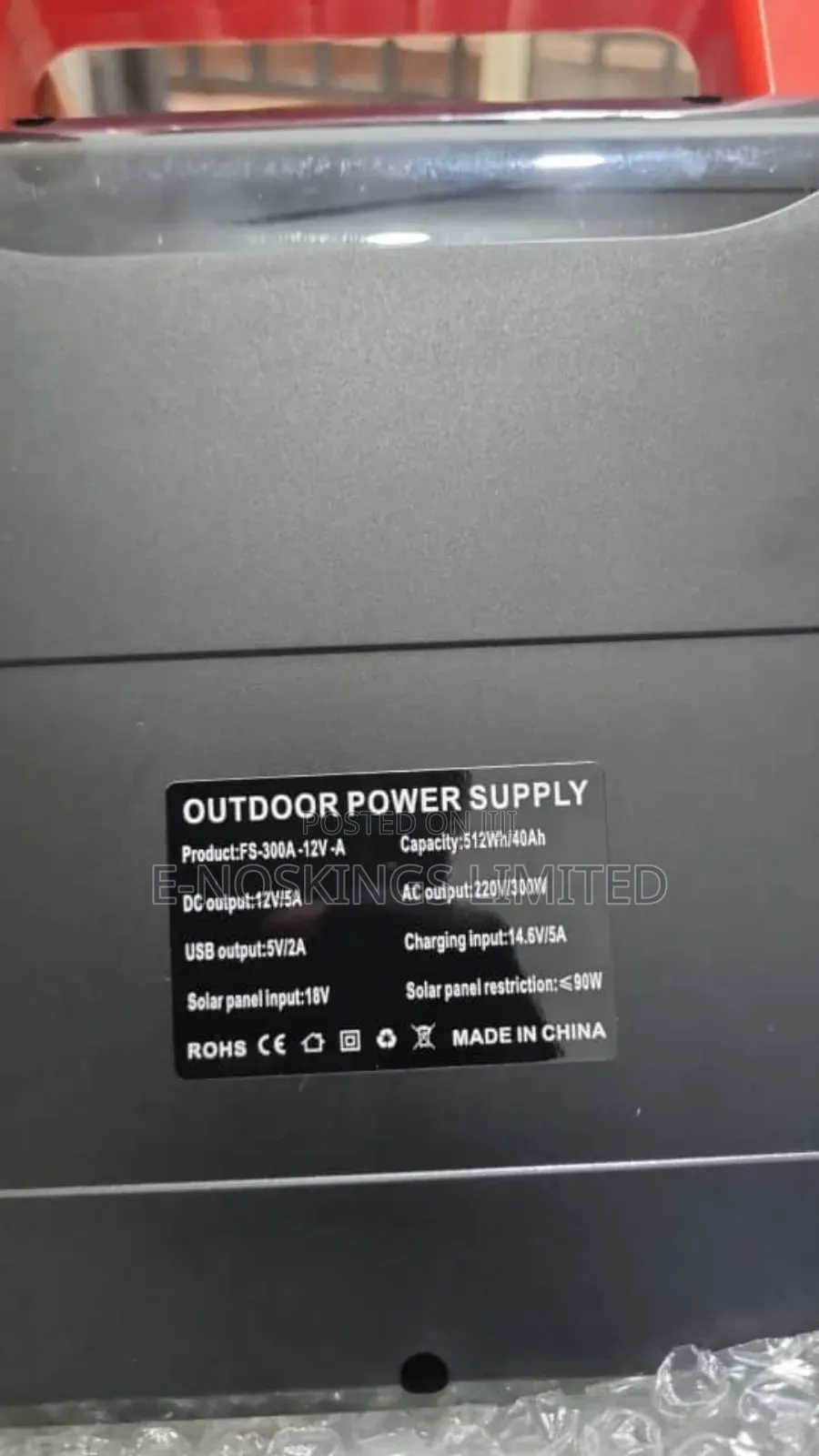 300watts Solar Generator With 40ah Lithium Battery Inside