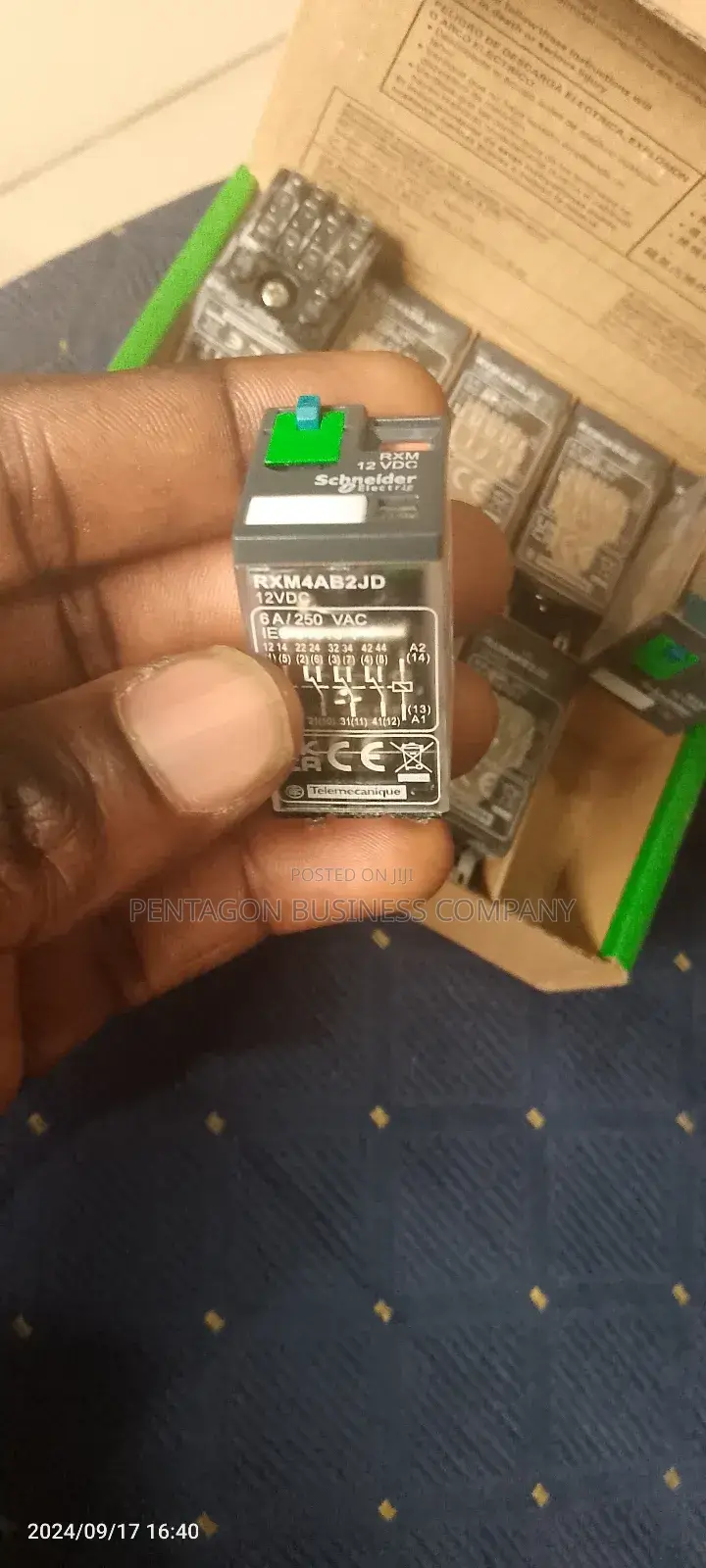 Original 12vdc 14pin Schneider Harmony Relays