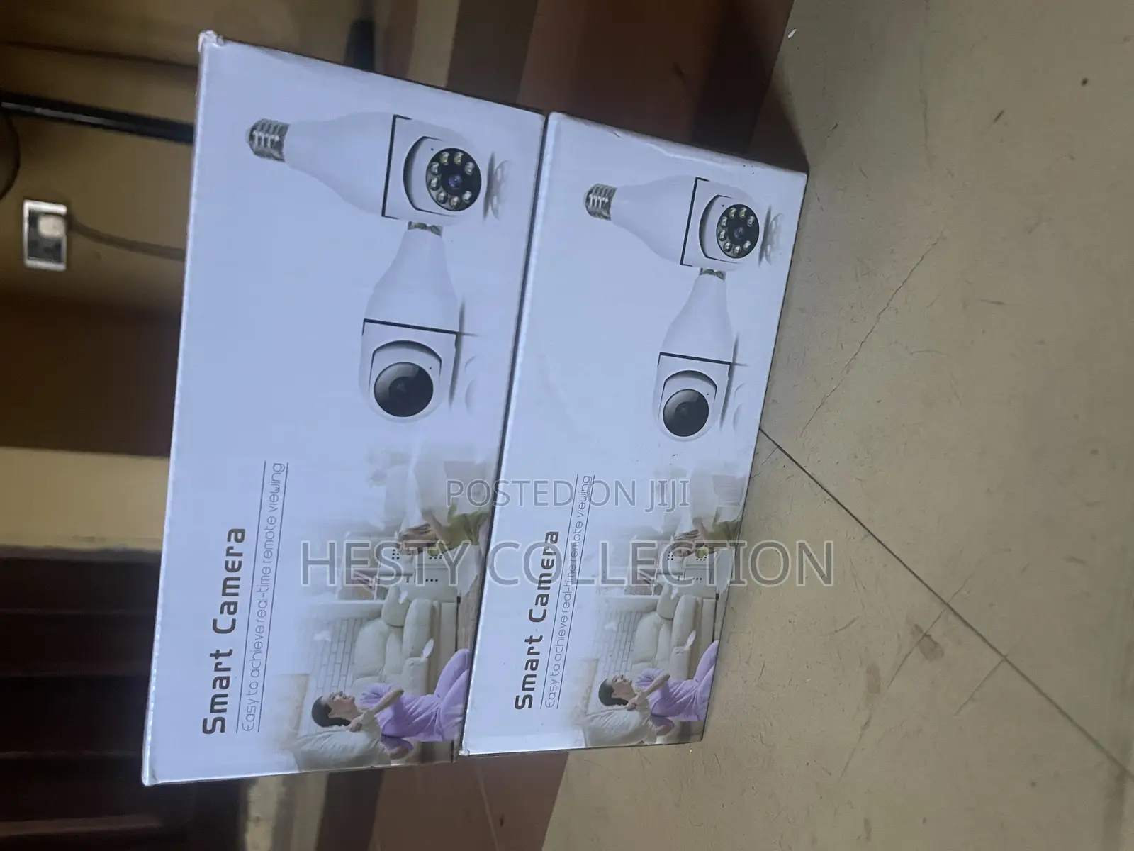 2pcs Smart Wifi Bulb Camera 1080p