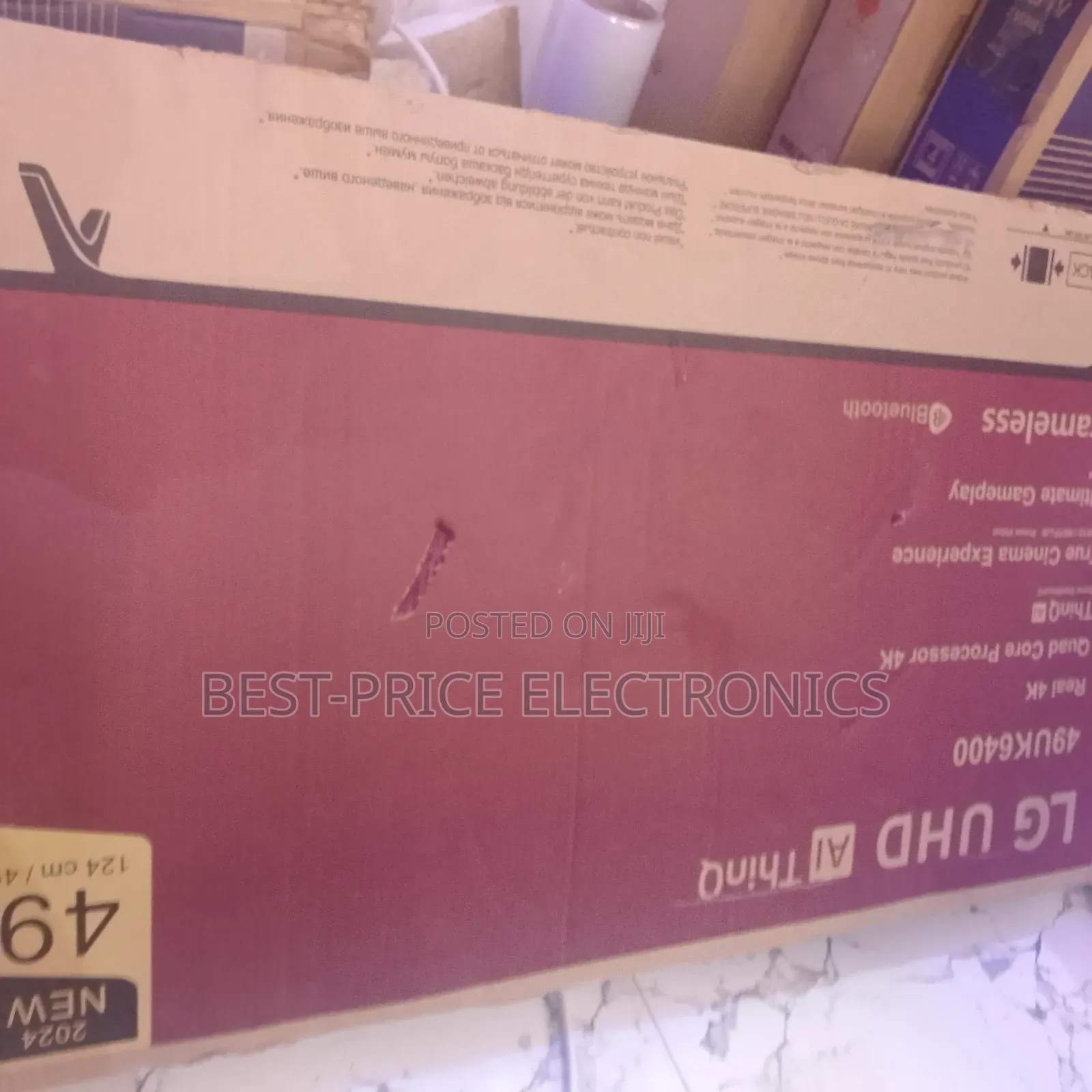Lg 49 Inches Tv Ai Processing