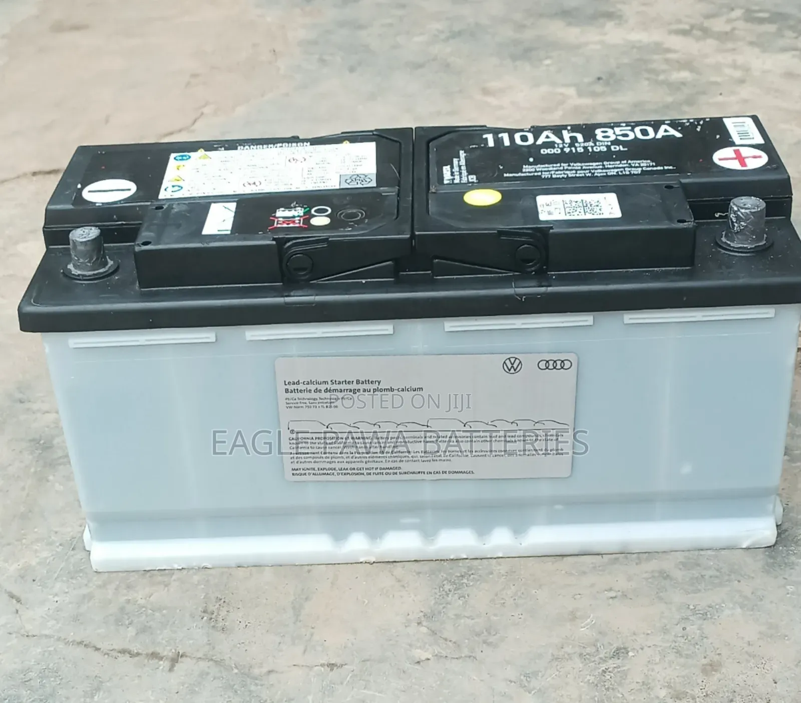 Volkswagen Battery 110amps
