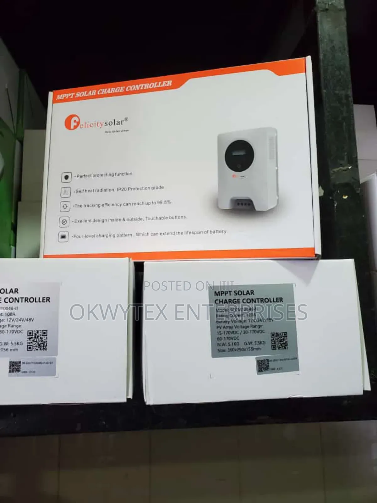 120A Felicity Charge Controller