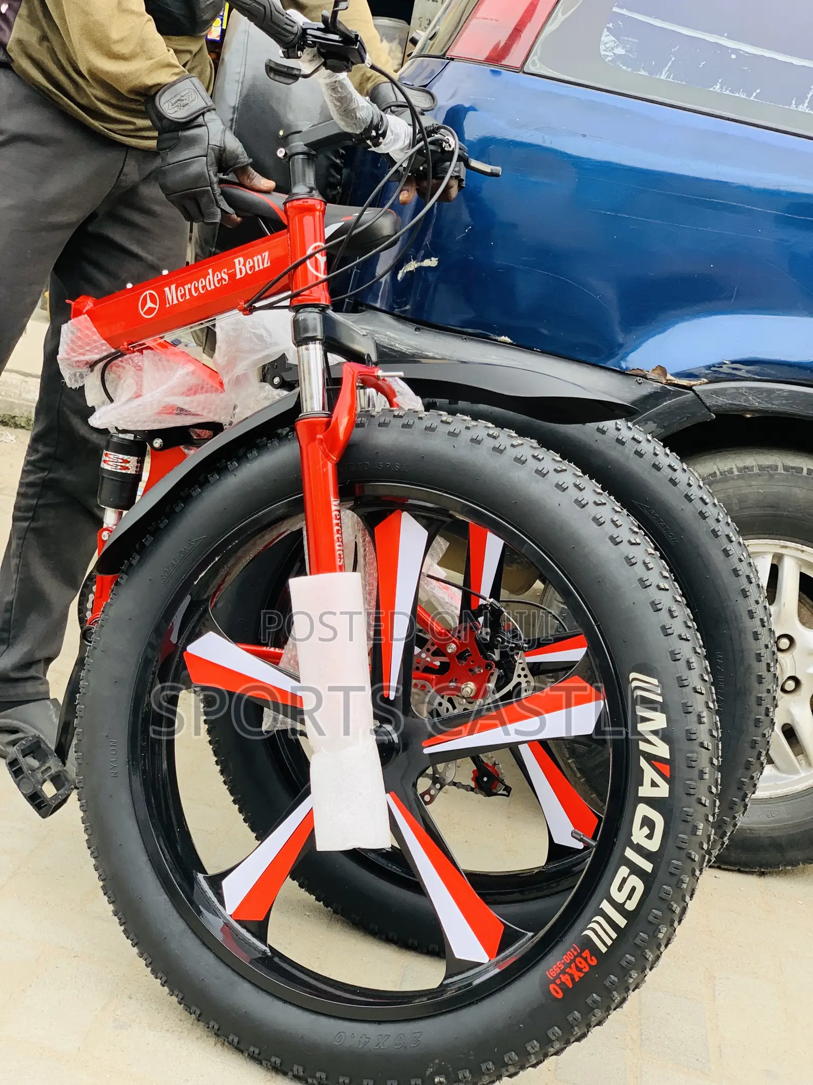 Mercedes Benz Foldable Fat Tyre Bicycle