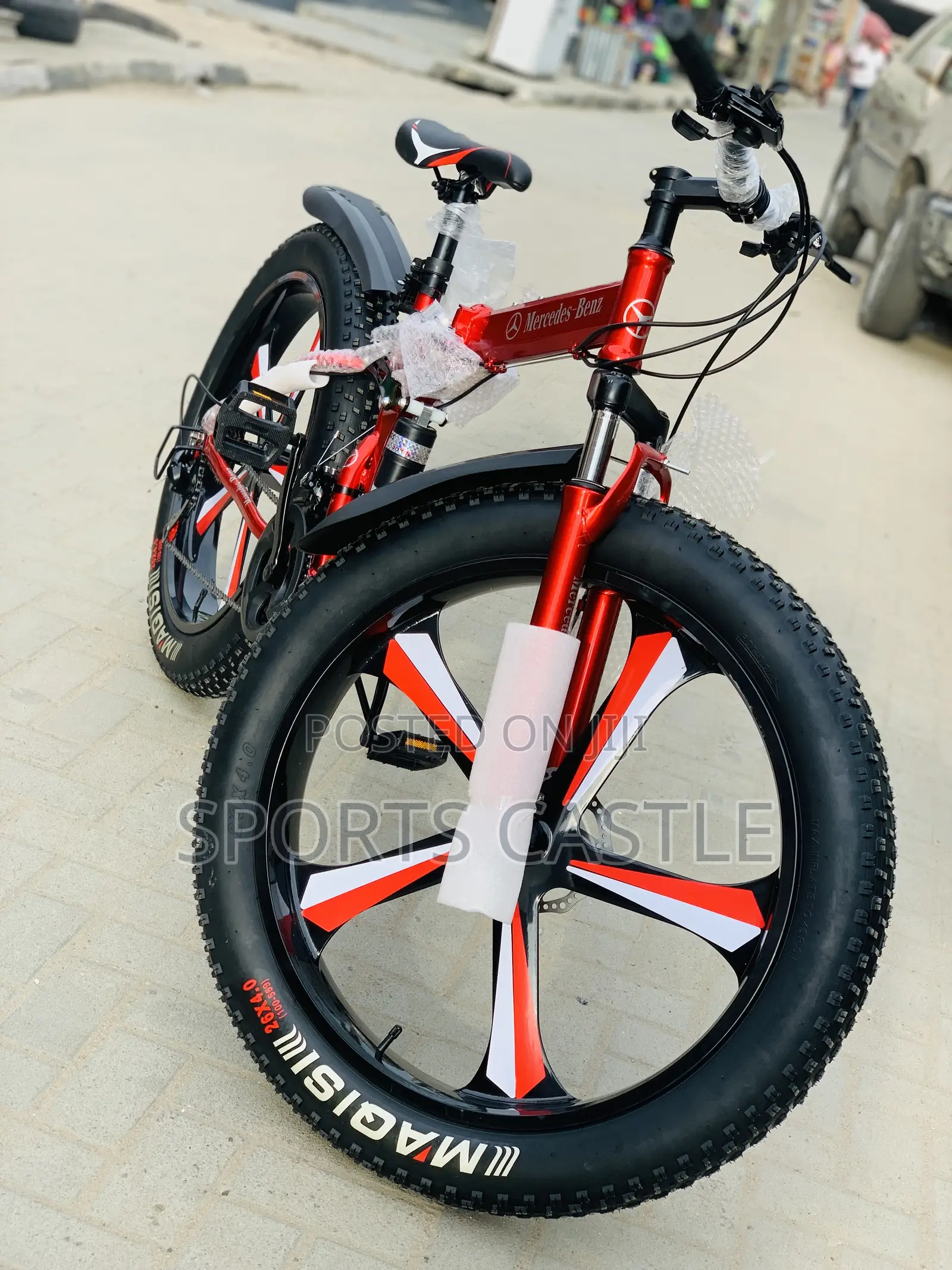 Mercedes Benz Fat Tyre Bicycle