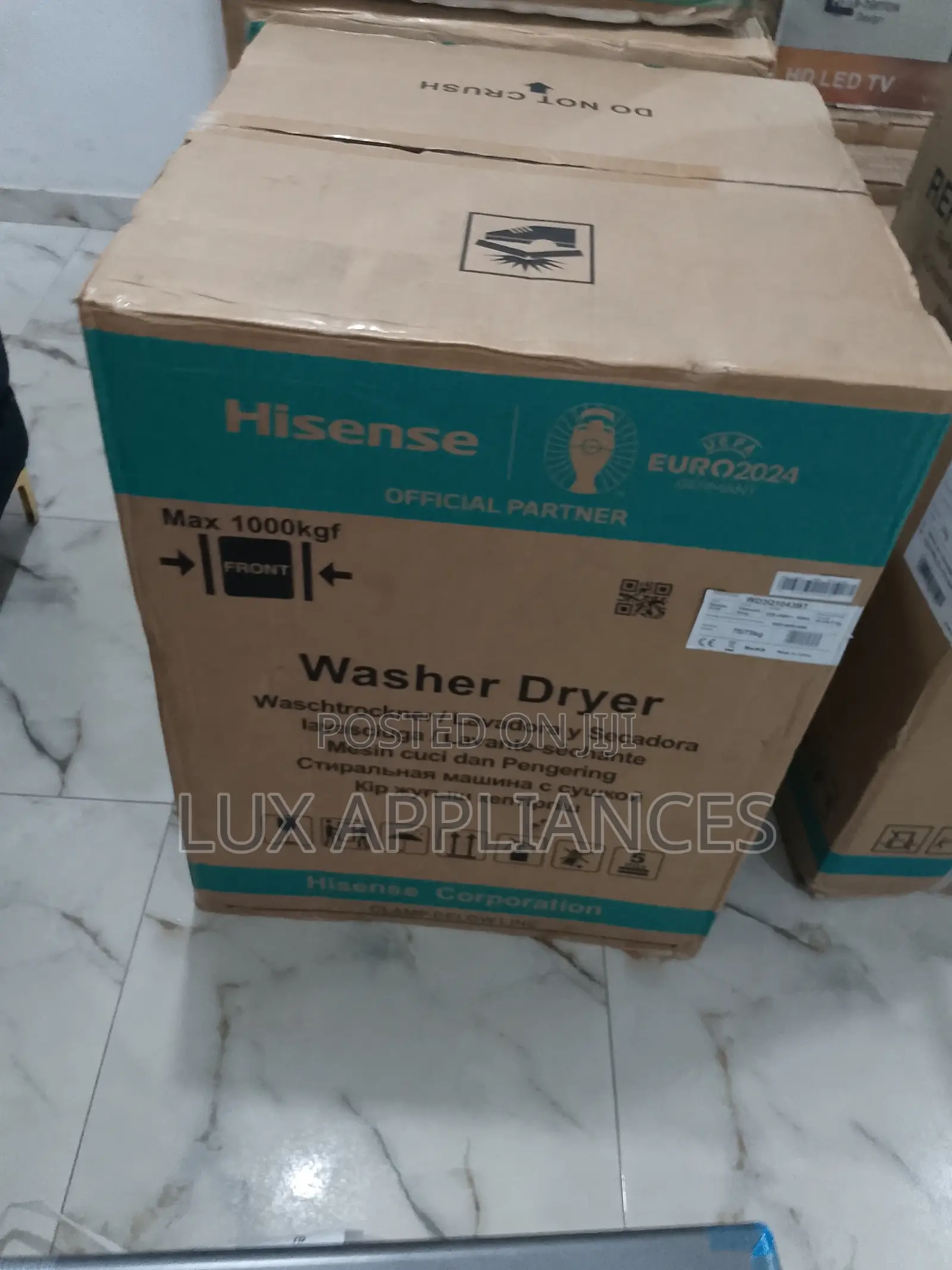 Durable Hisense 10kg Capacity Washing Machine