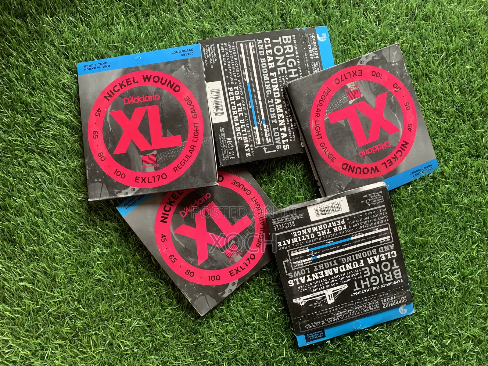 d'Addario EXL170-5 5-String Nickel Wound Bass Guitar Strings