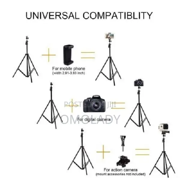 Mobile Live Tripod Stand for Camera Phones