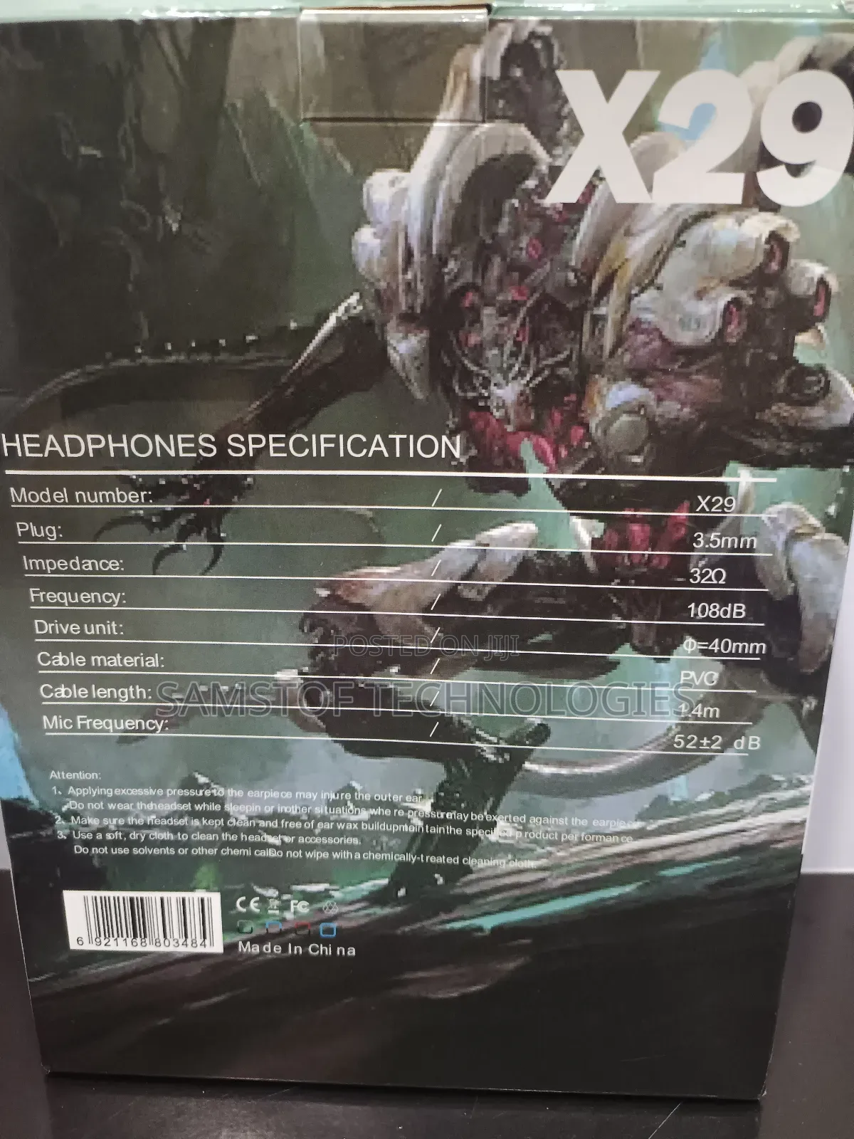 X29 Gaming And Mobiles Headset