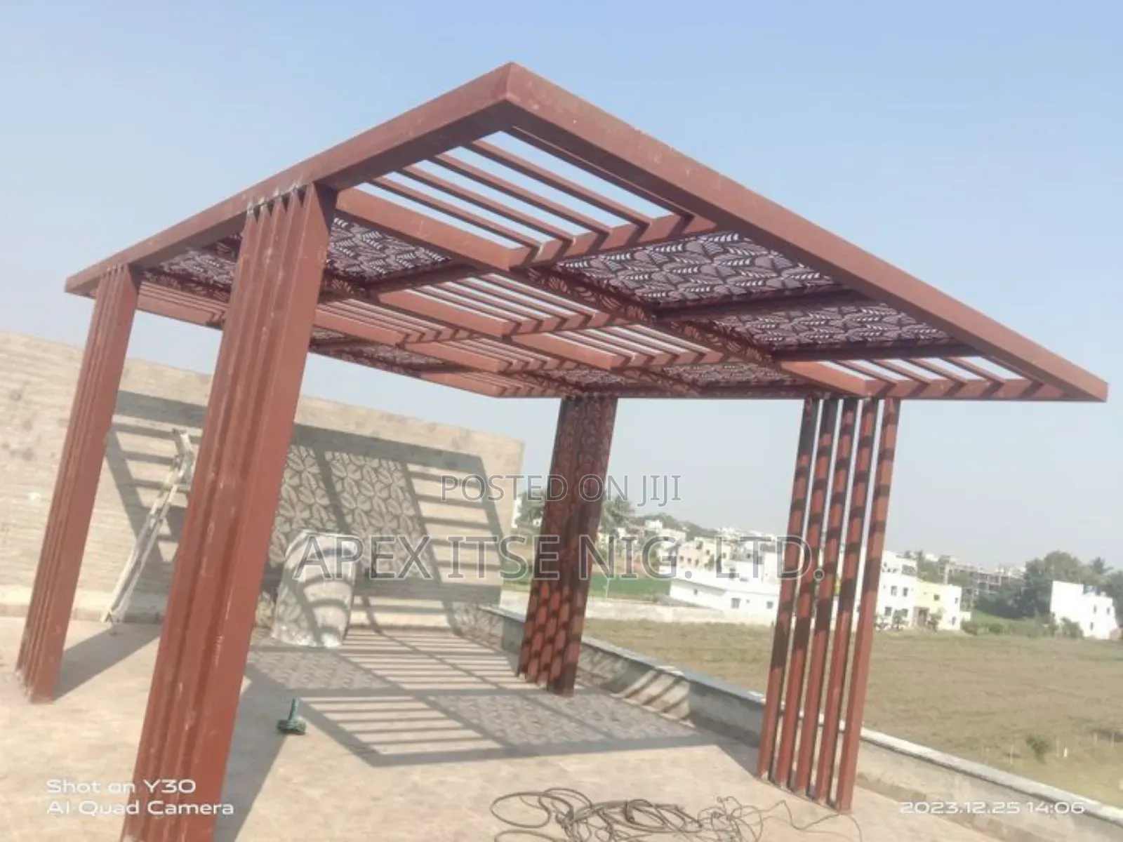 Outdoor Grill Structure