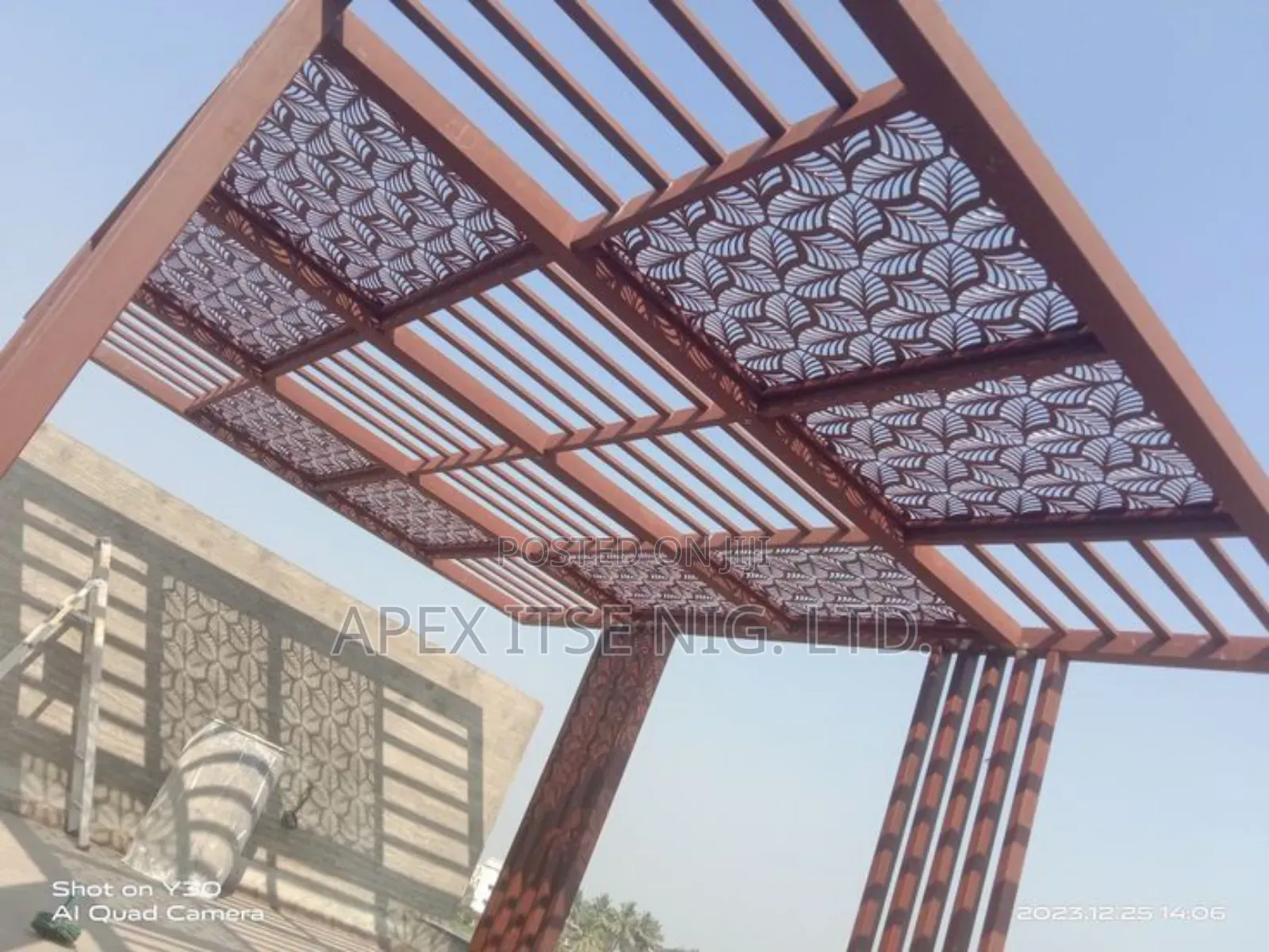 Laser Grill Pergola/Gazebo
