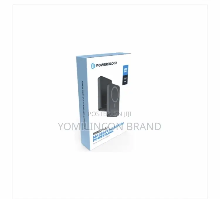 Powerology 10000mah Magsafe Aluminum Powerbank 20W Pd/15w