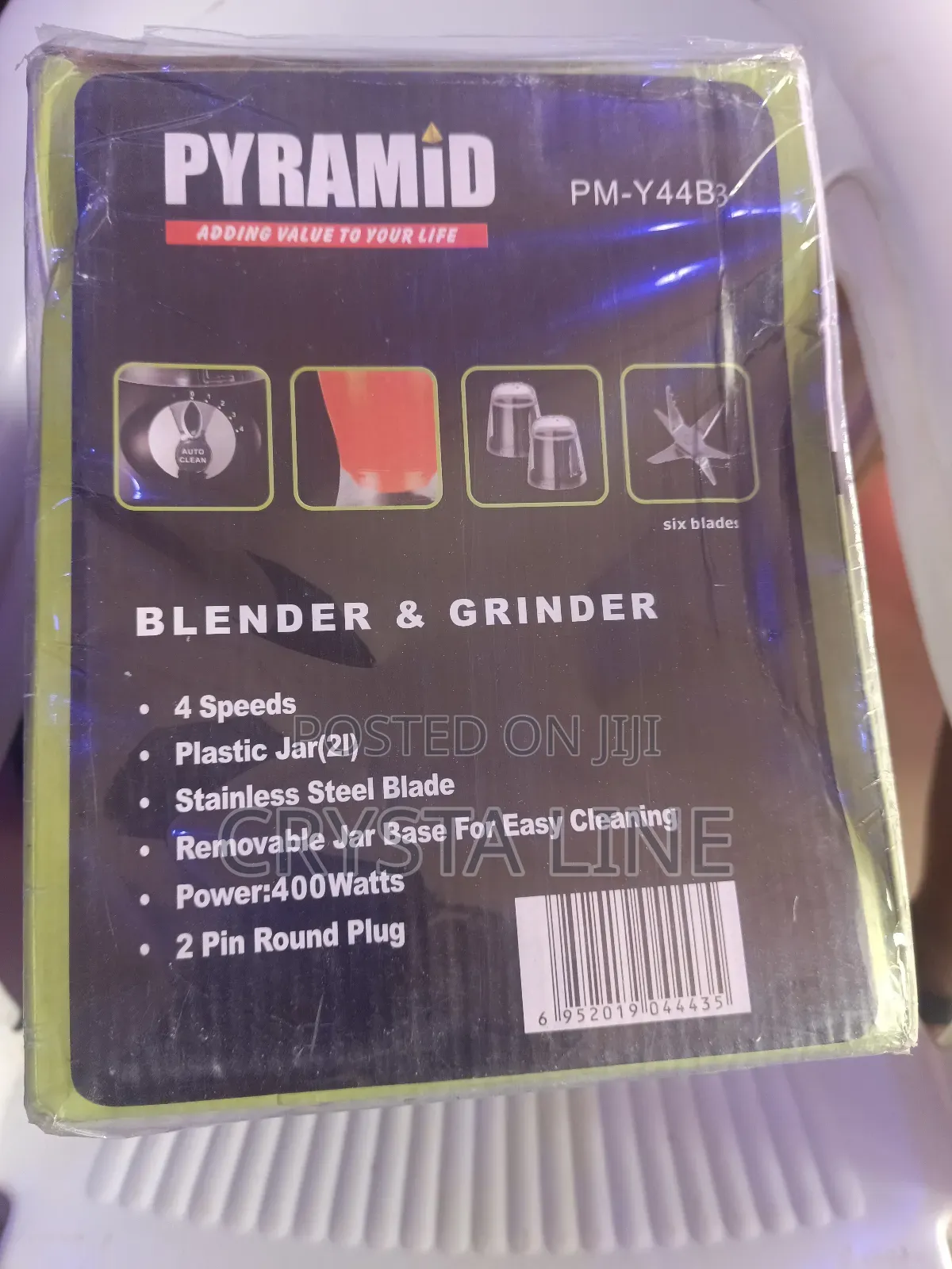 Pyramid Electric Blender With Mill