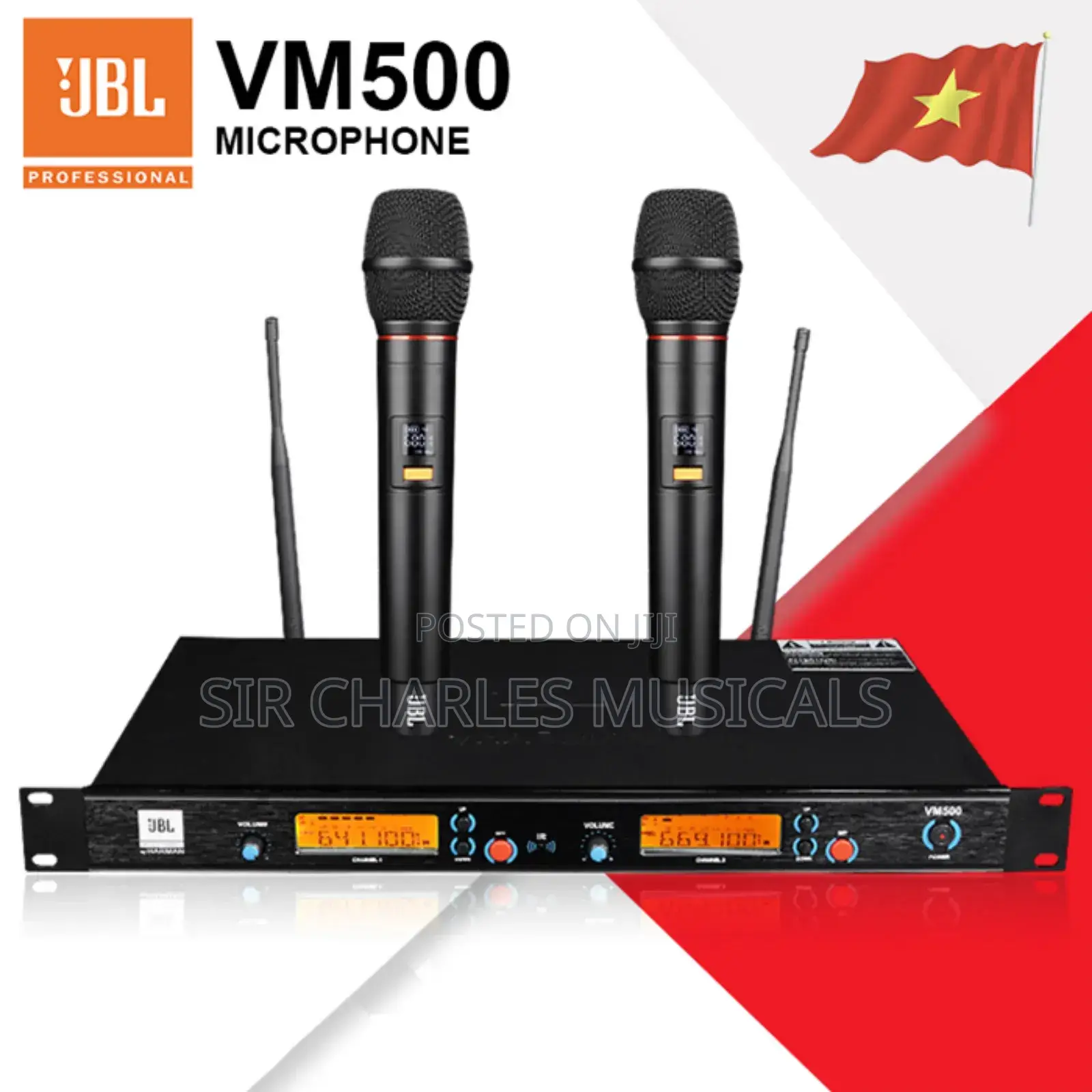 JBL VM-500 Professional Wireless Microphone