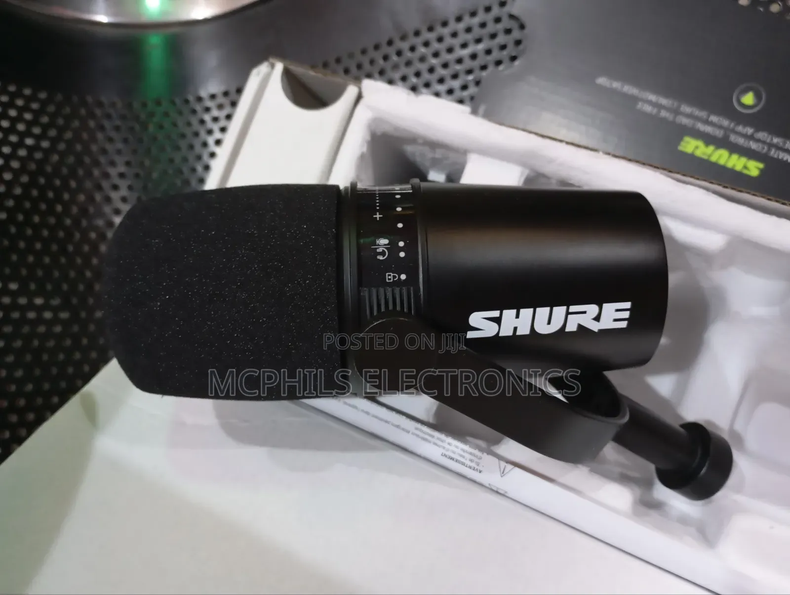 Original Shure Studio Recording Condenser Mic Mv7