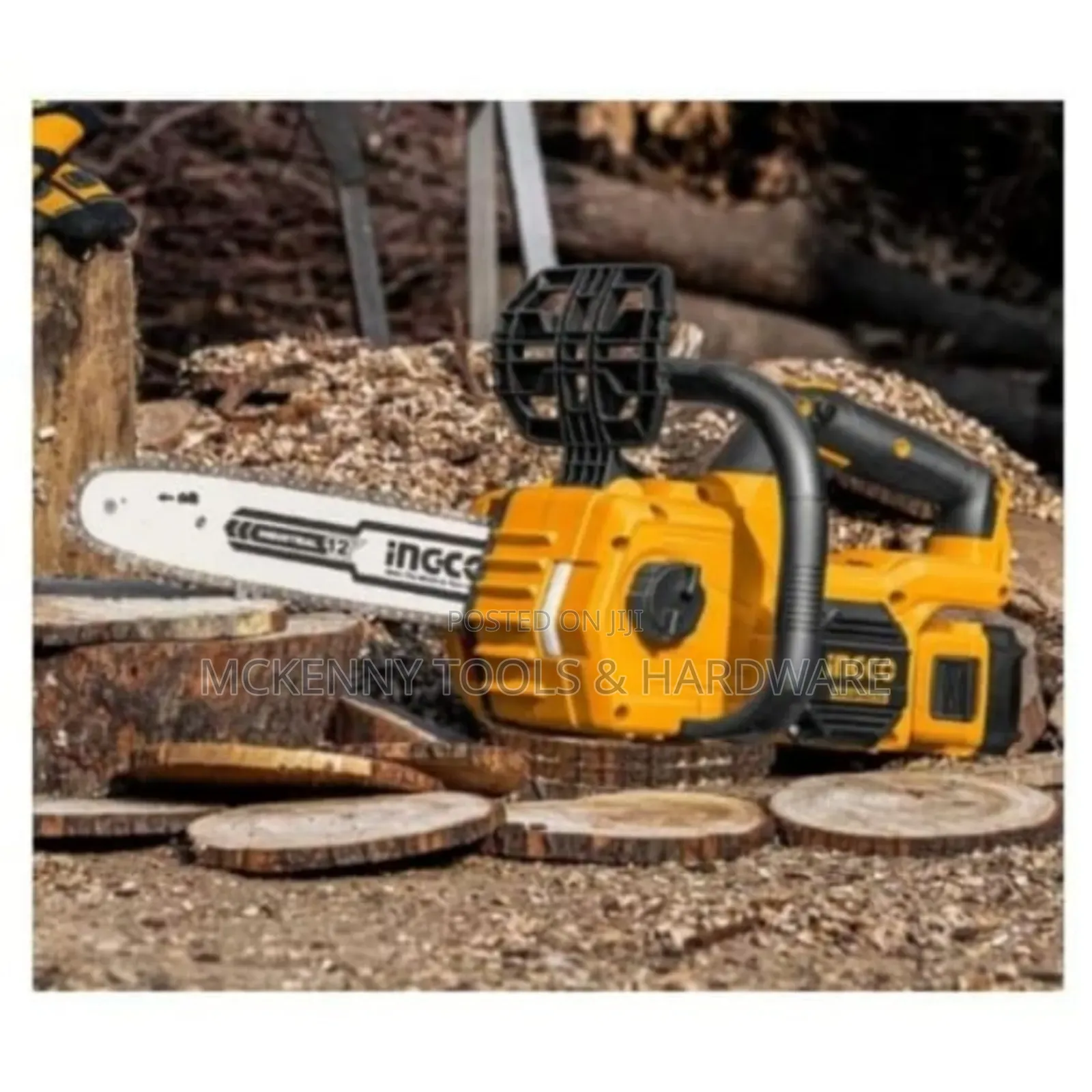 Ingco Cordless Chain Saw 12"-20v Lithium-Ion