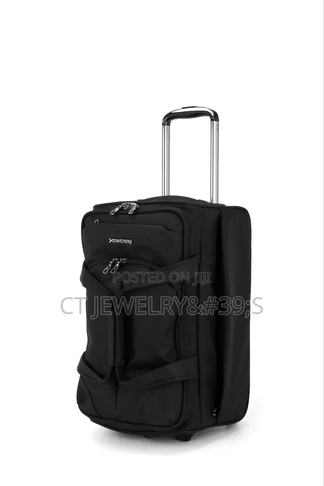 Leaves King Original 3in1 Fabric Suite Case (Black)