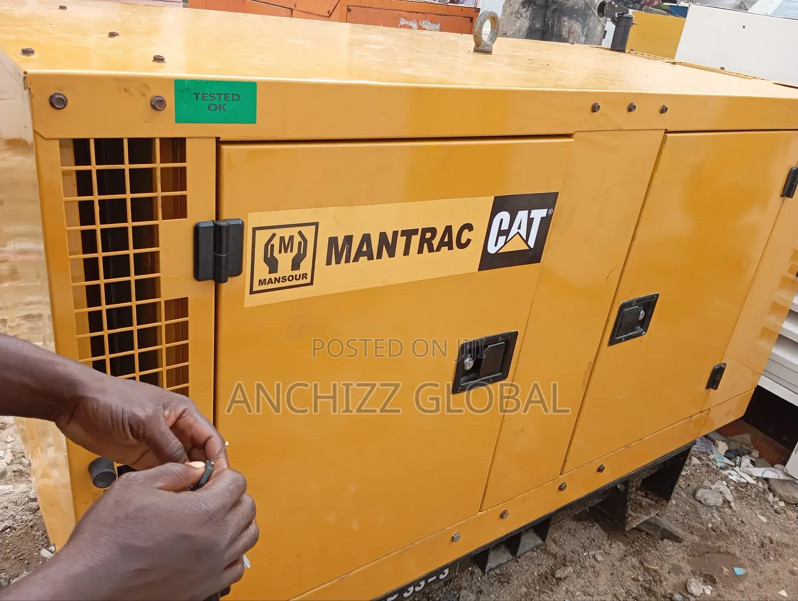 Mantrac CAT 33kva Soundproof With Stamford Alternator