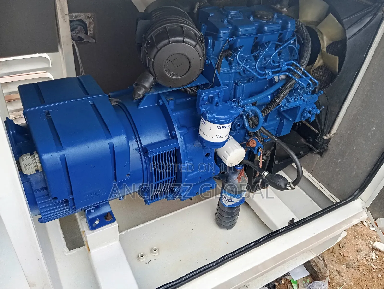 F.G Wilson U.K 16kva Soundproof Perkins Generator