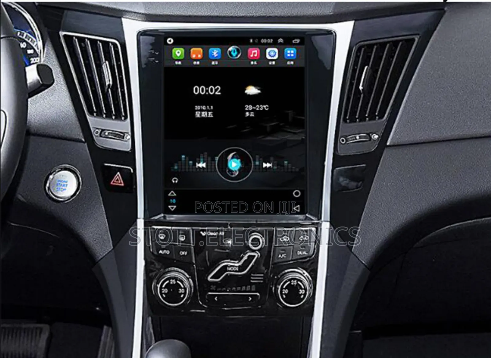 Hyundai Sonata 2011 - 2014 Car Android GPS Navigation System