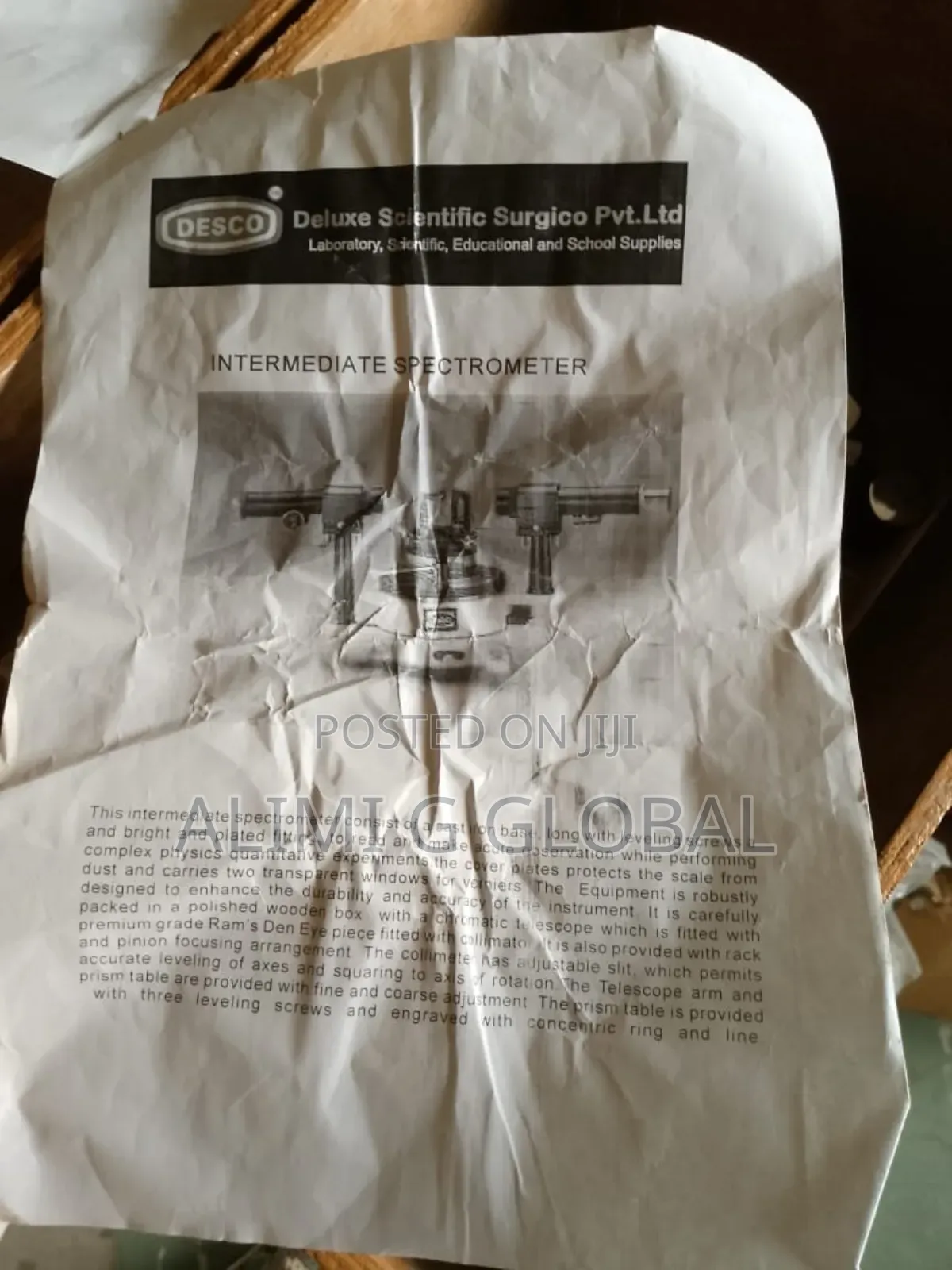 Advance Spectrometer