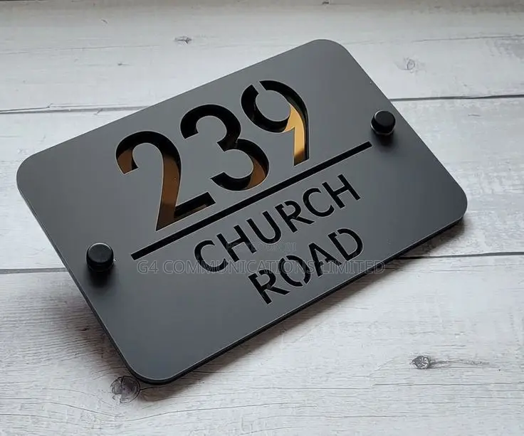 House Number/Way-Finder Signage