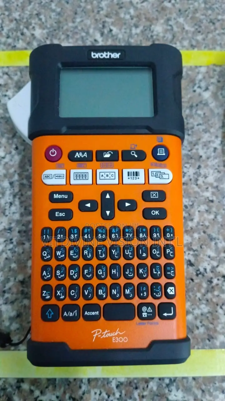 Brother Pt E300 Industrial P in Touch, Label, Maker