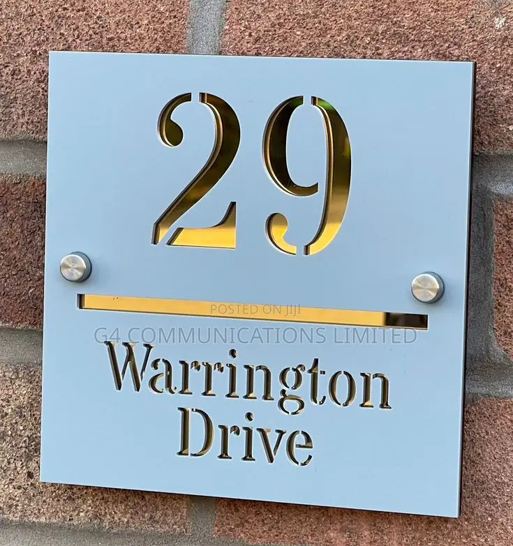 House Number/Way-Finder Signage