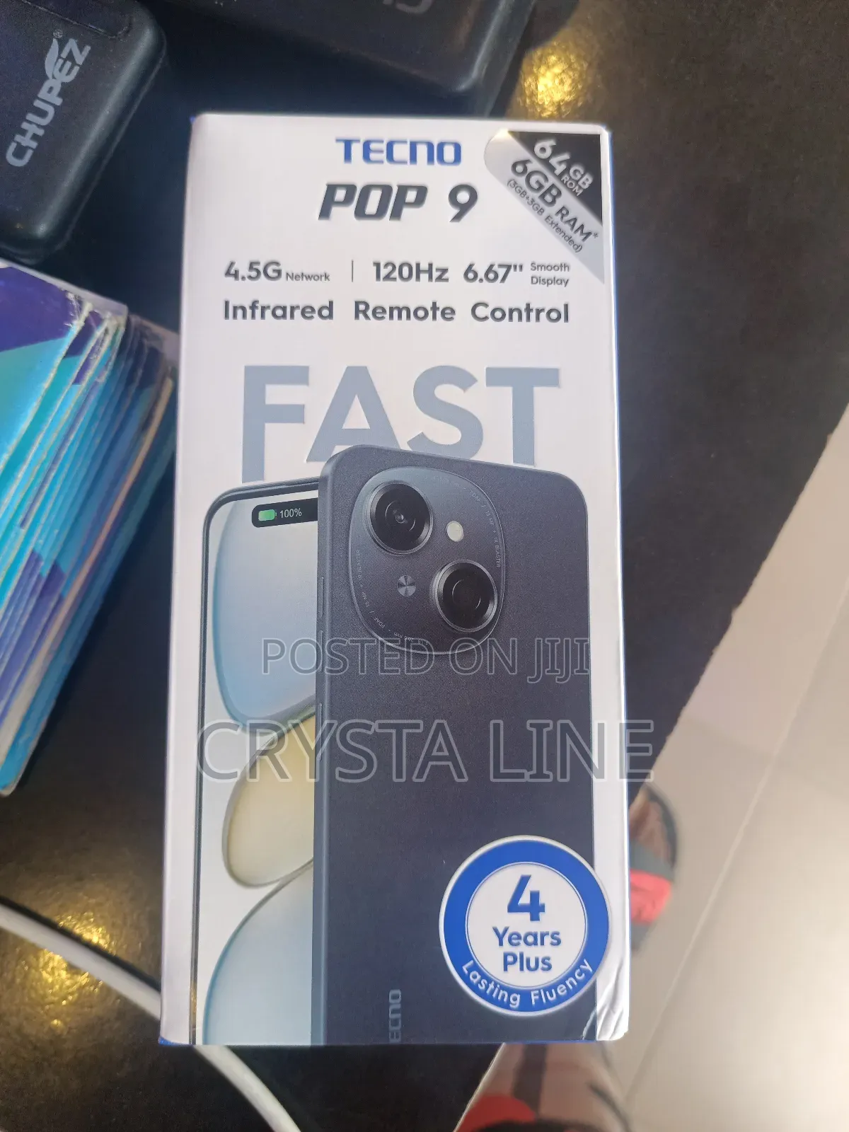 New Tecno Pop 9 64 GB Black