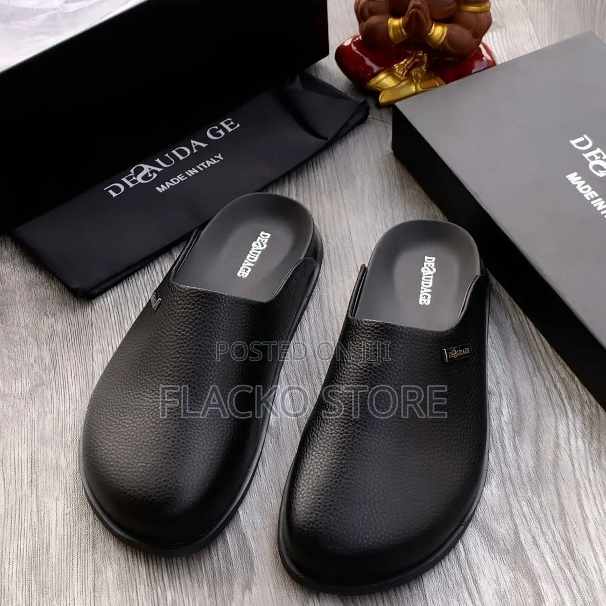 Original Desaudage Leather Mules