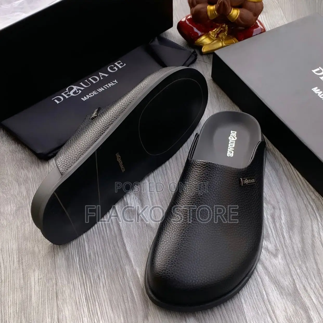 Original Desaudage Leather Mules