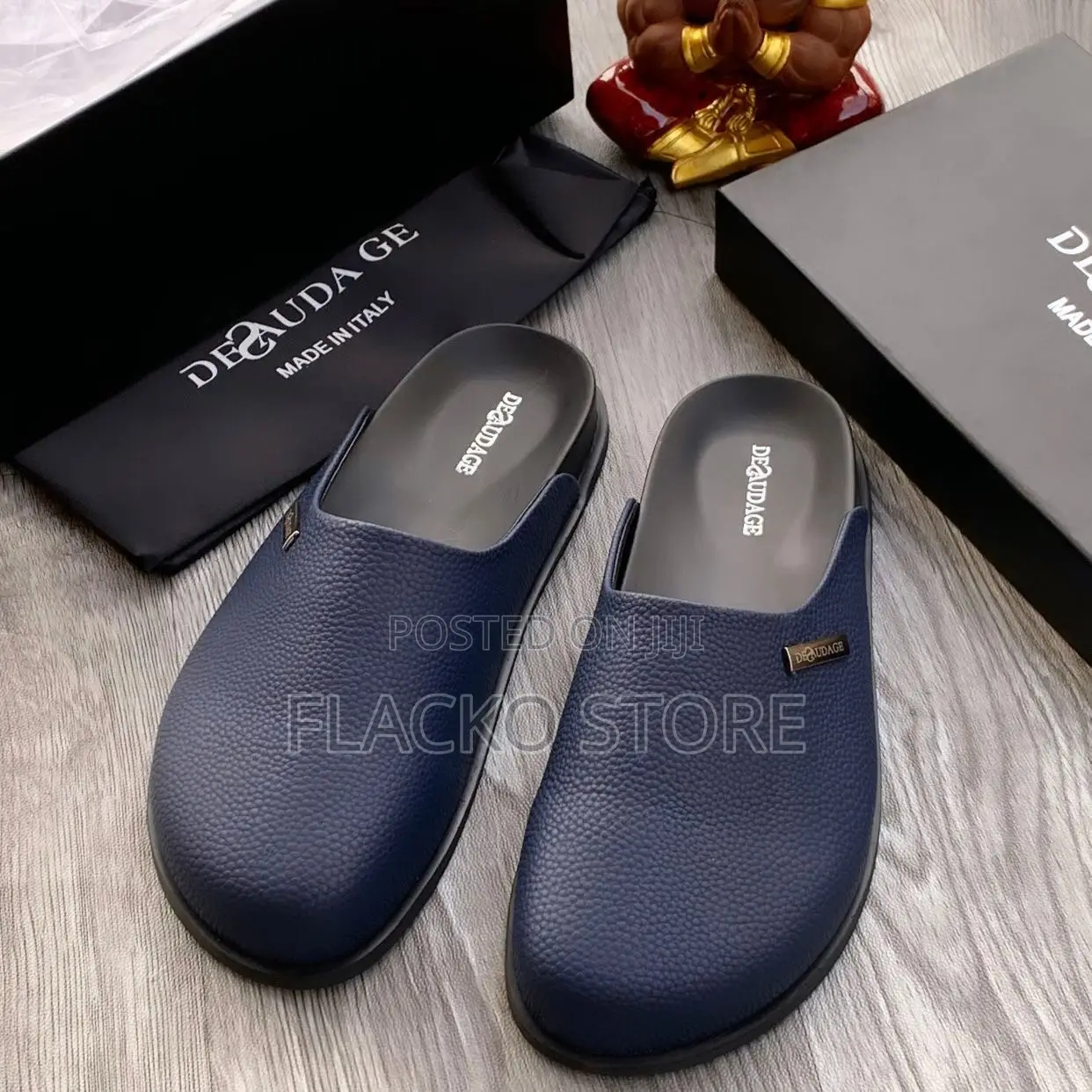 Original Desaudage Leather Mules