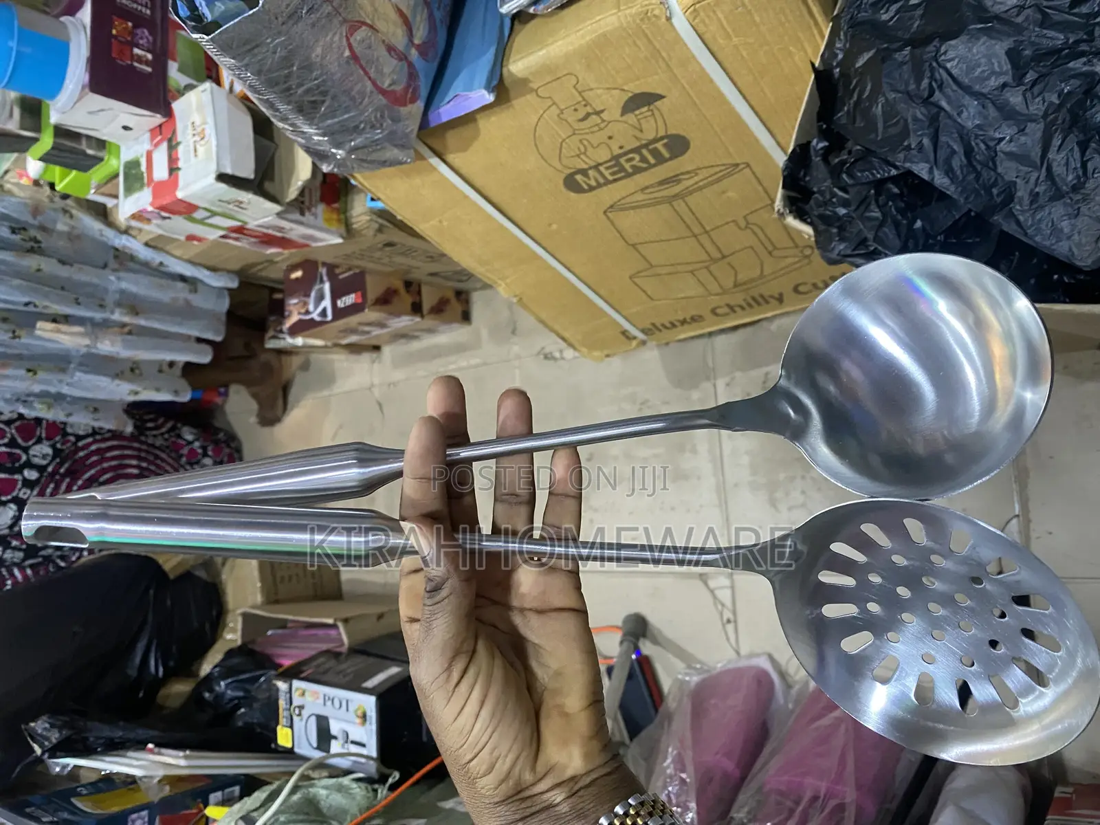Stainless Steel Cooking Spoon Set