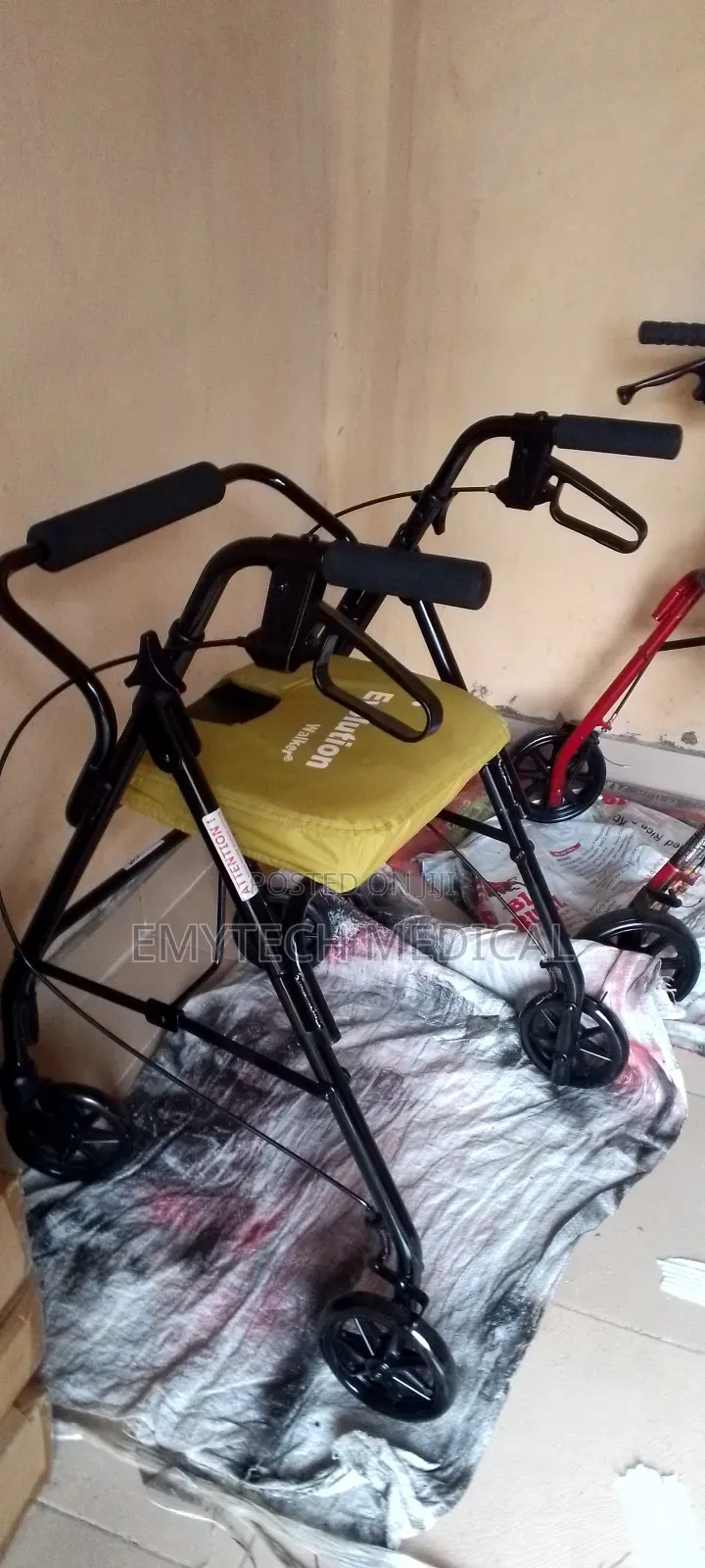 Foldable Rollator Zimmer Frame Walker