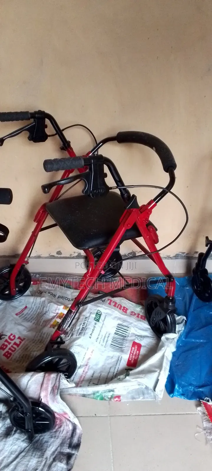 Foldable Rollator Zimmer Frame Walker